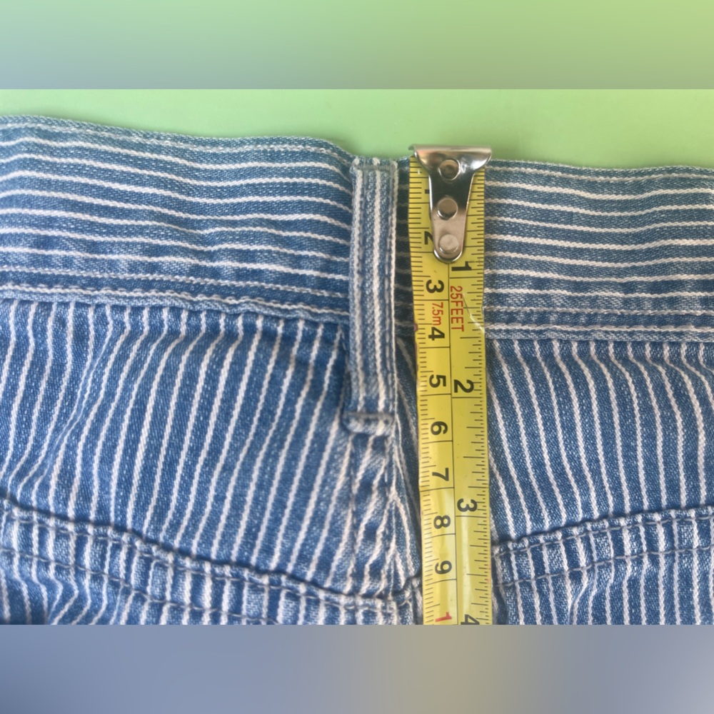 Old Navy Y2K Blue Striped Denim Skirt size 2 new without the tags attached - Picture 8 of 12